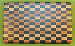 Board #961 Checkerboard Hardwood End Grain Cutting Board 20 1/2" x 12 1/4" x 1 1/2" - $99.99